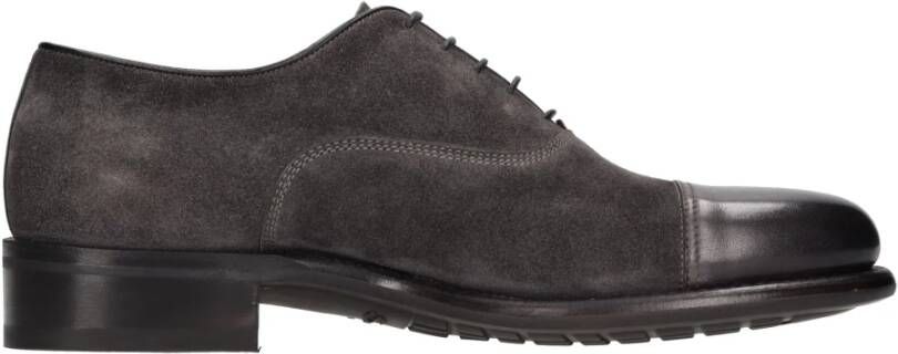 Santoni Platte schoenen Grijs Gray Heren