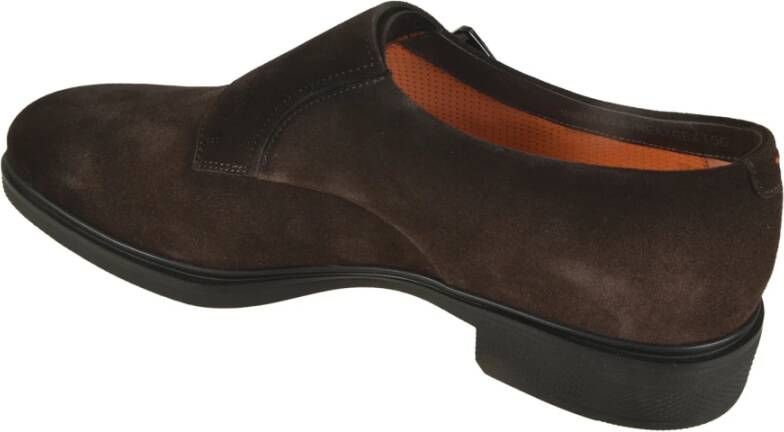 Santoni Platte schoenen voor vrouwen Brown Heren