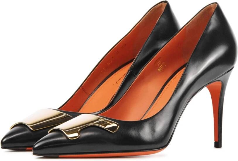 Santoni Pumps Zwart Dames