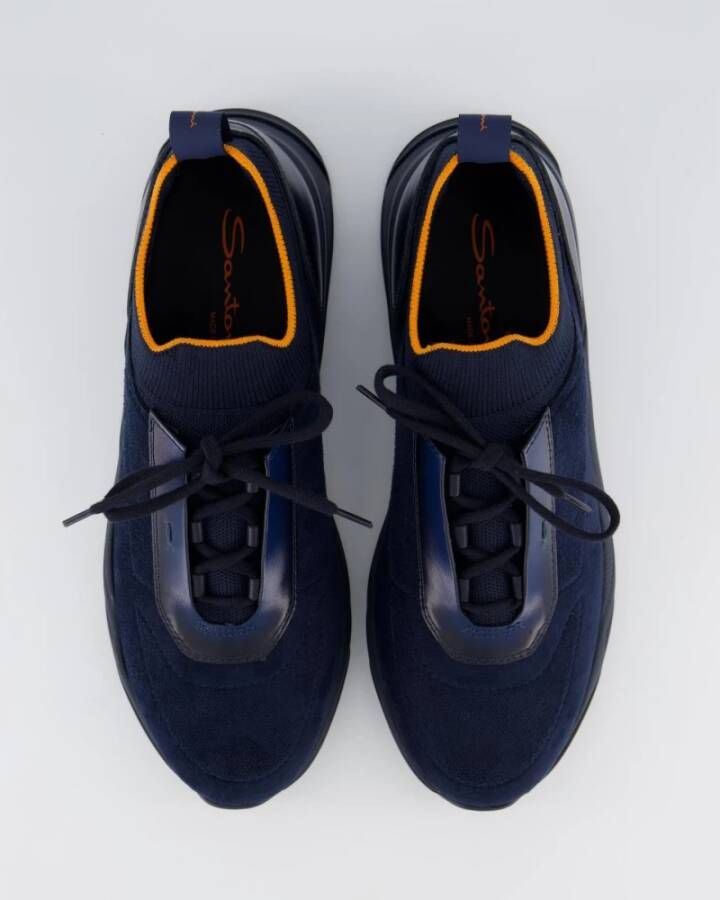 Santoni Rekbare Heren Innova Schoenen Blue Heren