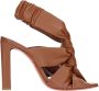 Santoni Sandalen Bruin Brown Dames - Thumbnail 3