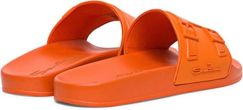 Santoni Sandals Orange Dames