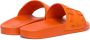 Santoni Italiaanse Sandalen 100% Rubber Orange Dames - Thumbnail 6