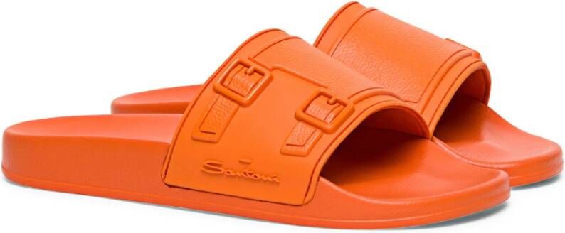 Santoni Sandals Orange Dames