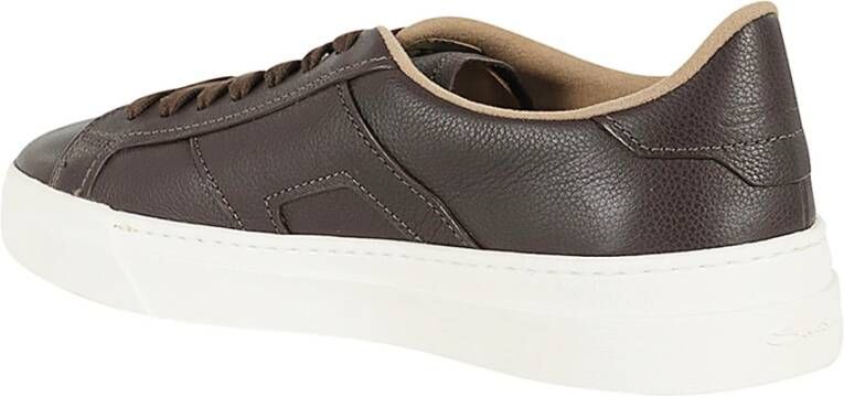 Santoni SF6 Stijlvolle Sneakers Brown Heren