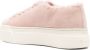 Santoni Shearling gevoerde flatform sneakers in roze Pink Dames - Thumbnail 2