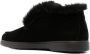 Santoni Shearling Slip-On Loafers Black Dames - Thumbnail 3