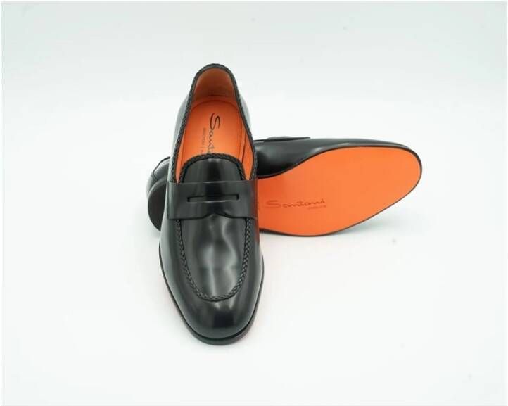 Santoni Shoes Black Heren