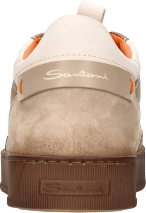 Santoni Sneakers Beige Heren