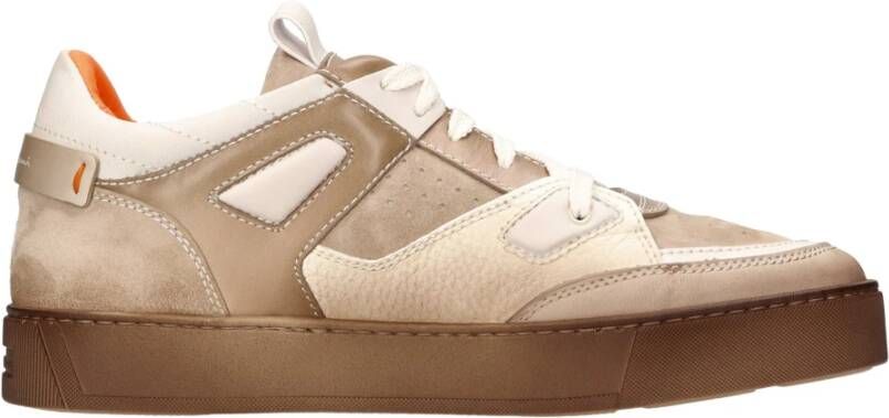 Santoni Sneakers Beige Heren