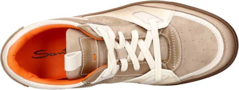 Santoni Sneakers Beige Heren