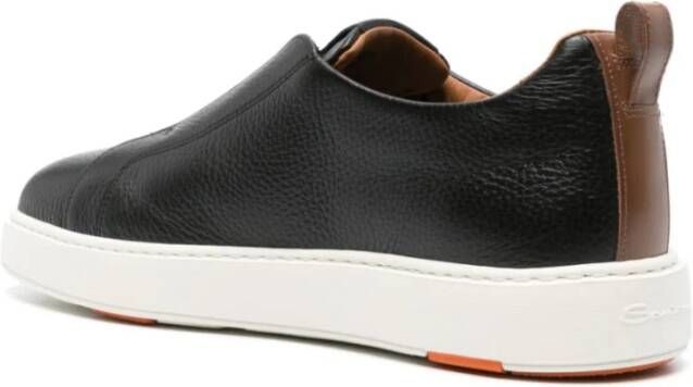 Santoni Sneakers Black Heren