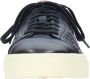 Santoni Sneakers Blauw Blue Heren - Thumbnail 4