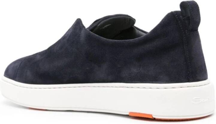 Santoni Sneakers Blue Heren