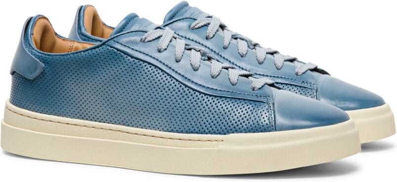 Santoni Sneakers Blue Heren