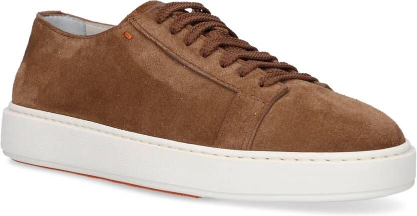 Santoni Sneakers Bruin Heren