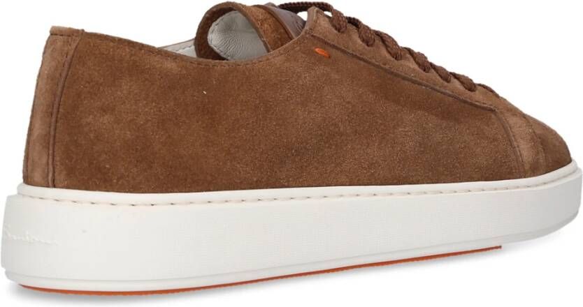 Santoni Sneakers Bruin Heren