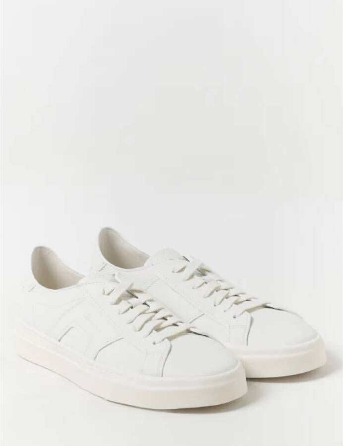 Santoni Sneakers White Heren