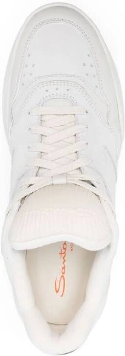 Santoni Sneakers White Heren