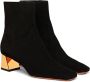 Santoni Stijlvolle Enkellaarzen Black Dames - Thumbnail 2