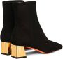 Santoni Stijlvolle Enkellaarzen Black Dames - Thumbnail 3