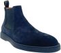 Santoni Stijlvolle Enkellaarzen Blue Heren - Thumbnail 2