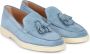 Santoni Stijlvolle Loafers voor Mannen Blue Dames - Thumbnail 2