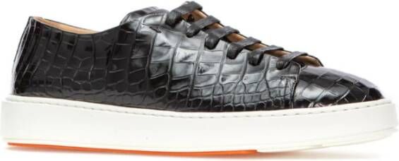 Santoni Stijlvolle Sneakers Mpcd21669Barefcon51 Black Heren