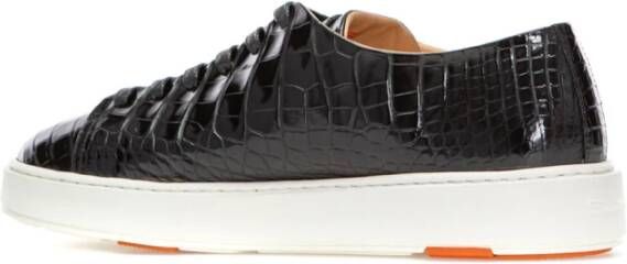 Santoni Stijlvolle Sneakers Mpcd21669Barefcon51 Black Heren