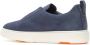 Santoni Stijlvolle Sneakers voor Mannen Blue Heren - Thumbnail 3