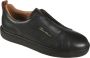 Santoni Stijlvolle Sneakers voor Mannen en Vrouwen Black Heren - Thumbnail 2