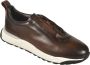 Santoni Stijlvolle Sneakers voor Mannen en Vrouwen Brown Heren - Thumbnail 2