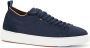 Santoni Stretch Gebreide Slip-On Sneaker Blue Heren - Thumbnail 2