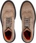 Santoni Suede Brogue Wandelschoenen Brown Heren - Thumbnail 3