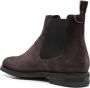 Santoni Suede Chelsea Boots Gray Heren - Thumbnail 3