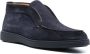 Santoni Suede Desert Boots Blue Heren - Thumbnail 4