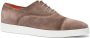 Santoni Suede Oxford Derby Schoen Brown Heren - Thumbnail 2