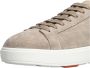 Santoni Suede Sneakers Beige Heren - Thumbnail 4