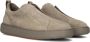 SANTONI Lage Sneakers Heren 21995 Maat: 46 Materiaal: Suède Kleur: Taupe - Thumbnail 2