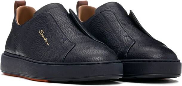 Santoni Verhoog je stijl met trendy sneakers Black Heren