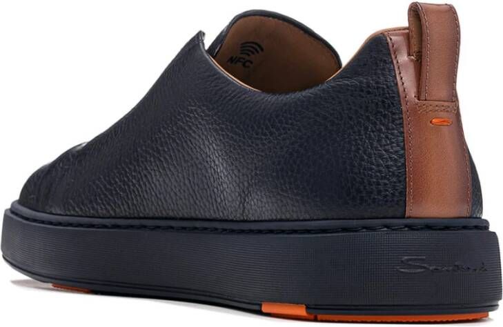 Santoni Verhoog je stijl met trendy sneakers Black Heren