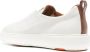 Santoni Witte Leren Casual Loafers White Dames - Thumbnail 3