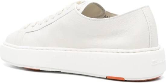 Santoni Witte Sneakers White Dames