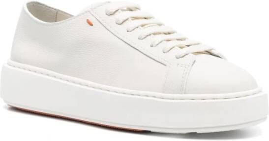 Santoni Witte Sneakers White Dames