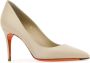 Santoni Zandleren Pumps 9 cm Hak Beige Dames - Thumbnail 2