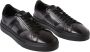 Santoni Zwarte Dbs3 Sneakers Zwart Heren - Thumbnail 5