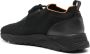 Santoni Zwarte Gebreide Sneakers met Nubuck Leer Black Heren - Thumbnail 3