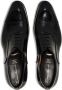 Santoni Zwarte Oxford Leren Schoenen Black Heren - Thumbnail 2