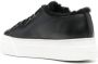 Santoni Zwarte Shearling Flatform Sole Sneakers Black Dames - Thumbnail 3