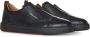 Santoni Zwarte Sneakers Luxe Comfort Stijl Black Heren - Thumbnail 2